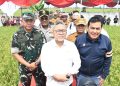 Pangdam IV Diponegoro dampingi Menko Pangan RI laksanakan Panen Raya Padi di Kabupaten Tegal