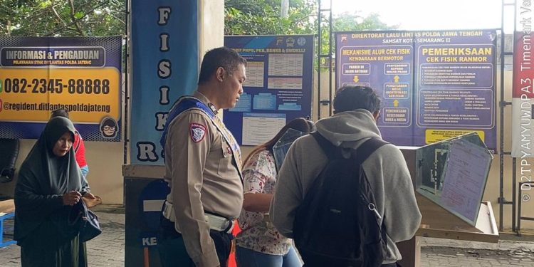 Tak Perlu Tanya Banyak, Duta Pelayanan Pandu Langsung Alur Urus Pajak Kendaraan di Samsat Semarang 2