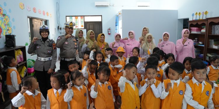 Lewat Polantas Mengajar, Cara Satlantas Polres Jepara Tanamkan Tertib Lalu Lintas Sejak Dini