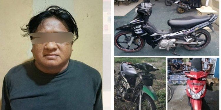 Aksi Curanmor di Plupuh Sragen Terungkap, Polisi Amankan Pelaku Residivis Lintas Daerah