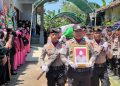 Berikan Penghormatan Terakhir, Kapolres Jepara Pimpin Upacara Pemakaman Almarhumah AKP Sri Retno Biyanti