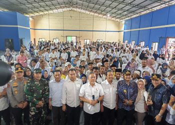 Dandim Pemalang Hadiri Kunjungan Kerja Menko Pangan RI, Menteri KKP dan Menteri LH di Desa Kelangdepok