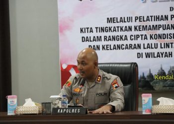 Sambut Tahun Baru, Kapolres Kendal Imbau Warga Rayakan Sederhana Tanpa Kembang Api