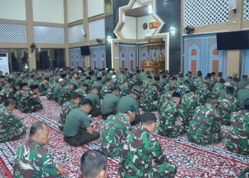Prajurit dan PNS Kodam IV/Diponegoro Gelar Doa Bersama Sambut Tahun Baru 2026