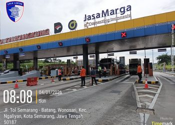 Arus Balik di Gate Tol Kalikangkung Alami Lonjakan, Polisi Pastikan Lalu Lintas Tetap Terkendali