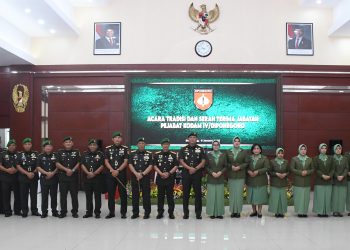Pangdam IV/Diponegoro Pimpin Sertijab Sejumlah Pejabat Kodam IV/Diponegoro
