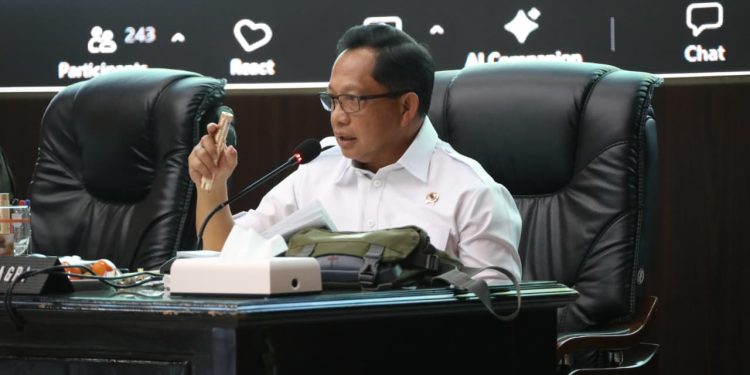 Mendagri Dorong Kolaborasi Kejar Target Pemulihan Pascabencana Sumatera