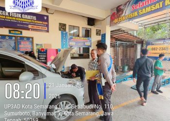 Pelayanan Makin Prima, Duta Pelayanan Hadir Setiap Hari di Samsat Semarang 2 Bantu Wajib Pajak Perpanjangan dan Pengesahan STNK