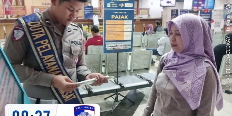 Samsat Semarang 2 Semakin Tertib, Duta Pelayanan Jadi Garda Terdepan Pelayanan Publik