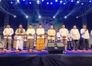 Pemalang Bersholawat Warnai Peringatan Hari Jadi ke-451, Dandim 0711/Pemalang Turut Hadir