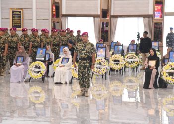 Atas Jasanya Terhadap Negara, 23 Prajurit Marinir TNI AL Yang Gugur Dianugerahi Kenaikan Pangkat Luar Biasa