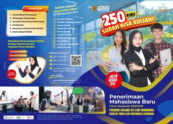 STIKOM Semarang Buka Penerimaan Mahasiswa Baru, Tawarkan Beasiswa dan Peminatan Komunikasi Digital