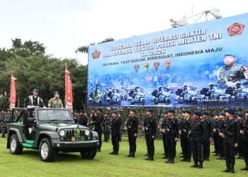 Gelar Operasi Gaktib dan Yustisi 2026, Panglima TNI Tekankan Profesionalisme dan Ketaatan Hukum Prajurit