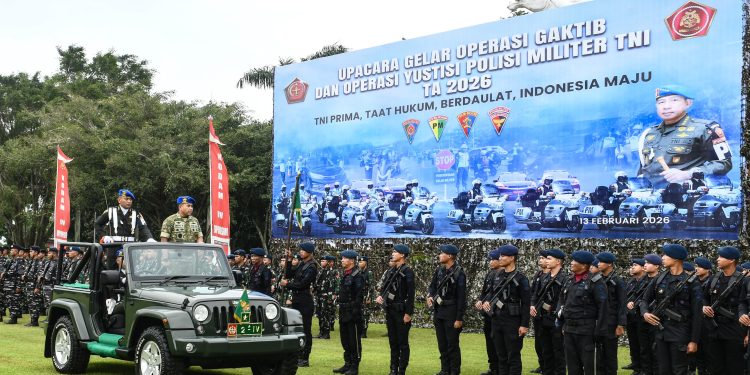 Gelar Operasi Gaktib dan Yustisi 2026, Panglima TNI Tekankan Profesionalisme dan Ketaatan Hukum Prajurit
