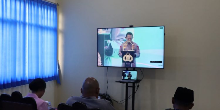 Presiden Resmikan 1.179 SPPG dan 18 Gudang Pangan, Polres Kendal Ikuti Secara Daring di Brangsong