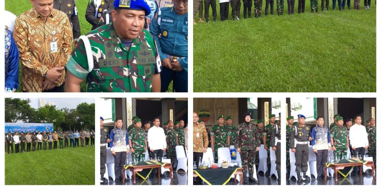 Kasdam I/BB Pimpin Upacara Gelar Operasi Gaktib dan Yustisi TA 2026