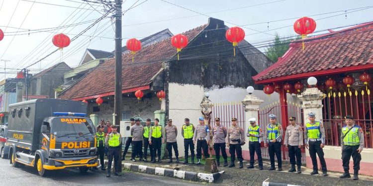 Polisi Gelar Patroli Pengamanan Perayaan Imlek 2026 di Jepara