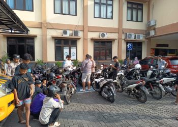 Polrestabes Semarang Sita 33 Kendaraan Terlibat Balap Liar di Madukoro dan Jenderal Sudirman