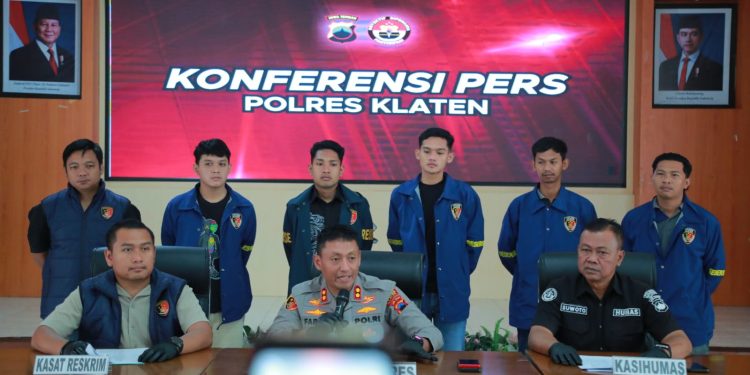 Polres Klaten Ungkap Jaringan Uang Palsu Lintas Provinsi, Empat Tersangka Diamankan