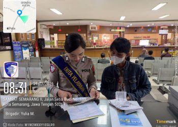 Komitmen Pelayanan Prima, Duta Pelayanan Samsat Semarang 2 Percepat dan Permudah Urus STNK