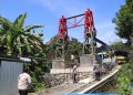 Jembatan Gantung Garuda di Kali Krusuk Hampir Rampung, Bukti Kuatnya Gotong Royong TNI dan Warga Sleman