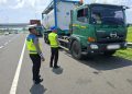 Polda Jateng; Pemudik Di Himbau Tidak Beristirahat di Bahu Jalan Tol