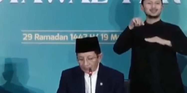 Pemerintah Tetapkan 1 Syawal 1447 H Jatuh pada Sabtu, 21 Maret 2026