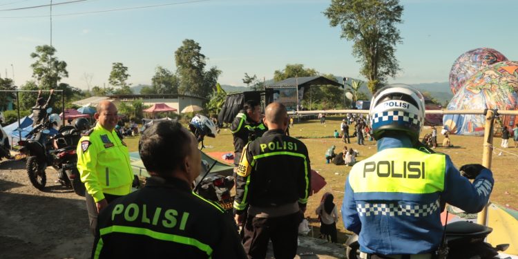Polres Wonosobo Siaga Pasca Operasi Ketupat, KRYD Jaga Kondusivitas Jalur Wisata Dieng
