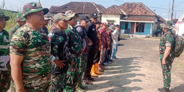 Program TNI AD “Jembatan Garuda” – Pembangunan Jembatan Penghubung Rw 6 dan Rw 7 Mangkang Wetan, Kecamatan Tugu, Kota Semarang