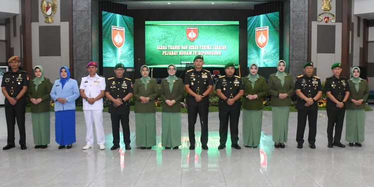 Pangdam IV/Diponegoro Pimpin Sertijab dan Likuidasi Satuan, Tekankan Profesionalisme