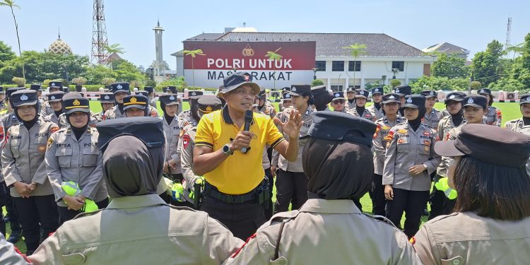Polda Jateng Latih 185 Polwan Jadi Unit Negosiator, Siap Kawal Aspirasi Secara Humanis Dengan Empati