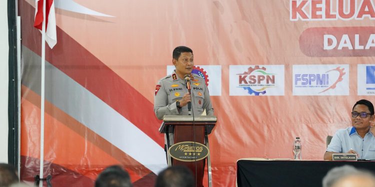Kapolda Jateng Pastikan Negara Hadir untuk Buruh, Desk Ketenagakerjaan Jadi Garda Perlindungan Pekerja