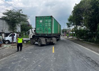 Truck Hino Tabrak Pick Up di Jalan Blora-Cepu, Tidak Ada Korban Jiwa