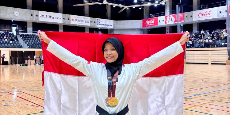 Atlet Polresta Surakarta Harumkan Nama Indonesia di Ajang Internasional Taekwondo Jepang