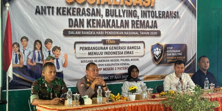 Sat Binmas Polres Kendal Turun ke Sekolah, Tekankan Bahaya Bullying dan Kenakalan Remaja