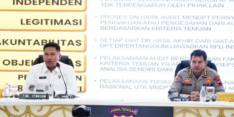 Tingkatkan Pengawasan Internal, Tim Itwasum Polri Kunjungi Polda Jateng