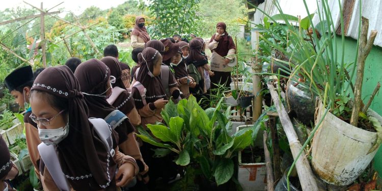 Belajar Kelola Sampah Sejak Dini, Siswa Kelas 1 SD IT Nidaul Hikmah Antusias Kunjungi TPS Bulu 3R