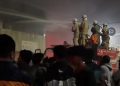 Kebakaran Melanda Pasar Kanjengan/Pasar Kranggan Semarang