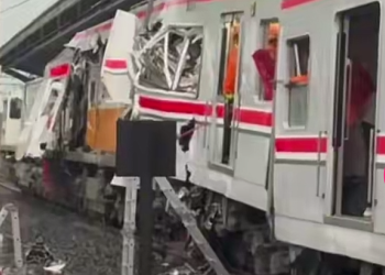 Breaking News: KA Argo Bromo Anggrek Tabrak KRL di Bekasi Timur, 6 Tewas