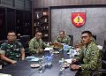 Pangdam IV/Diponegoro Hadiri Vicon Rapat Evaluasi Percepatan Pembangunan KDKMP yang Dipimpin Wapang TNI