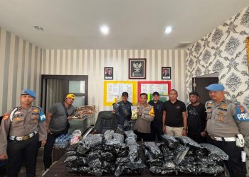 Ribuan Tersangka Narkotika Diciduk Polda Riau Sampai April 2026