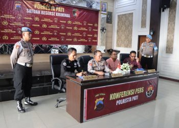 Polresta Pati Ringkus Komplotan Curanmor Antar Kabupaten, Motor Raib Saat Orkes Dangdut