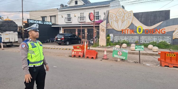 Libur Panjang Kenaikan Isa Almasih, Polres Wonosobo Perketat Pengamanan Jalur Wisata Dieng