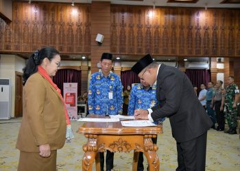 Wali Kota Agustina Resmi Lantik Handi Priyanto Sebagai Sekda Kota Semarang