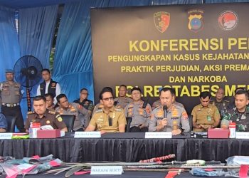 Dua Pekan, 21 Pelaku Tindak Pidana Ditembak Polrestabes
