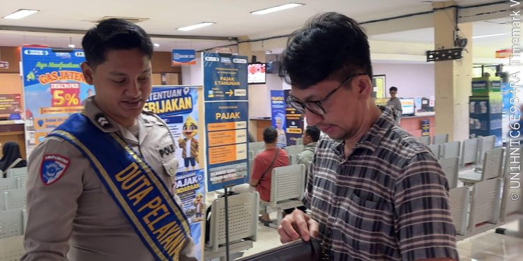 Duta Pelayanan Ditlantas Polda Jateng: Wajah Baru Pelayanan Prima di Samsat Semarang 2