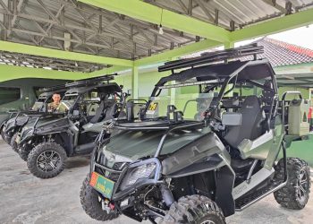 Kendaraan UTV Disiapkan, Hasil TMMD Desa Puro Siap Ditinjau Kasdam