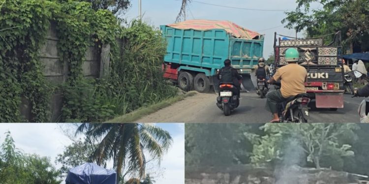 Dikabarkan Truk Diamankan, Alat Berat Tak Diamankan, Disinyalir Oknum APH Diduga Beking Galian C Ilegal di Deli Serdang.