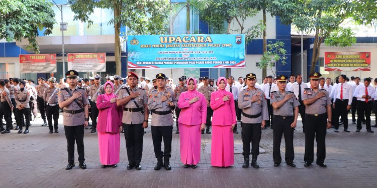 Jabatan Kasat Reskrim Berganti, Kapolres Kudus: Tantangan Penegakan Hukum Kian Kompleks