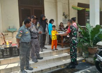 Peran Aktif Babinsa Serengan Pendampingan MBG Bumil dan Balita